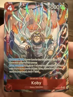 Koby PRB02-001 Premium Booster Best Vol.2 One Piece Alt Art - Image 1