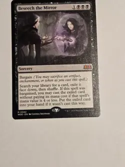 MTG Beseech the Mirror - Wilds Of Eldraine Regular Mythic 0082 - Image 1