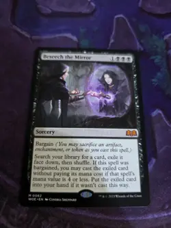MTG Beseech the Mirror - Wilds Of Eldraine Regular Mythic 0082 - Image 1