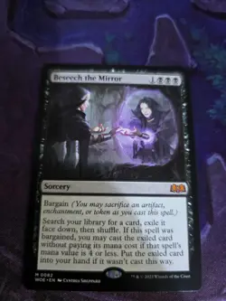 MTG Beseech the Mirror - Wilds Of Eldraine Regular Mythic 0082 - Image 2
