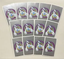 Pokemon Nintendo Silver Lugia Playing Cards 1999 Rare Collectible JPN Duty Free - Image 3