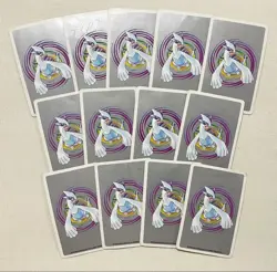 Pokemon Nintendo Silver Lugia Playing Cards 1999 Rare Collectible JPN Duty Free - Image 5