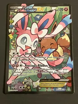 Pokemon Sylveon EX (Full Art) RC32/RC32 Generations: Radiant Collection NM - Image 2