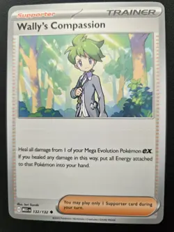 Pokemon TCG Mega Evolution Wally's Compassion #132 - Image 1