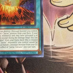 Jurrac Volcano BLMM-EN019 Yugioh Battles of Legend Monster Mayhem NM - Image 5