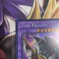 *** DARK PALADIN *** 1ST EDITION SECRET RARE (CHIBI) BLMM-EN008 YUGIOH! - Image 2