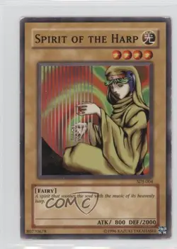 Spirit of the Harp Unlimited YuGiOh Starter Deck Joey #SDJ-004 2003 READ - Image 1
