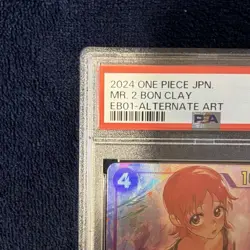 One Piece 2024 Mr. 2 Bon Clay PSA 10 Bensam Parallels Japanese Card - Image 2