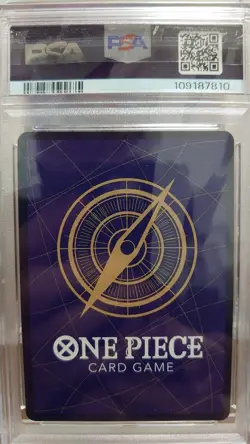 One Piece Card Game Monkey D. Luffy PSA 10 ALternate Art GEM MT 7000 Attack - Image 2