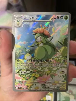 Lilligant 92/86 Illustration Rare Pokemon TCG Card Black Bolt English - Image 1