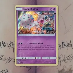Blacephalon SM221 Black Star Promo Prerelease Holo NM Pokemon Card English - Image 1