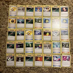 Pokemon TCG lot of 35 Trainer Card’s 2016 NM / LP - Image 1