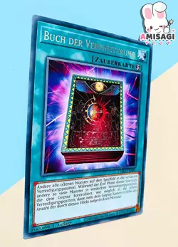 Yu-Gi-Oh! Card - Book Of Verfinsterung TAMA-DE041 Rare TCG German - Image 2
