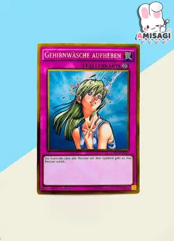 Yu-Gi-Oh! Card - Gehirnwasche Disable PGL3-DE091 Gold Rare TCG German - Image 1