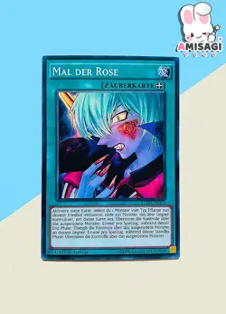 Yu-Gi-Oh! Card - Times Der Rose FUEN-DE054 TCG German Trading Card Game - Image 1