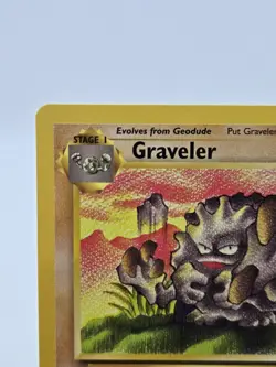 Pokemon TCG Graveler Fossil, Unlimited Uncommon Card 37/62 - Image 4
