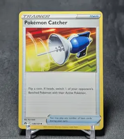 Pokemon Catcher Regular Uncommon Trainer Crown Zenith Pokemon TCG Card 138/159 - Image 1