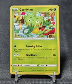 Carnivine Regular Uncommon Grass 2023 Crown Zenith Pokemon TCG Card 012/159 - Image 1