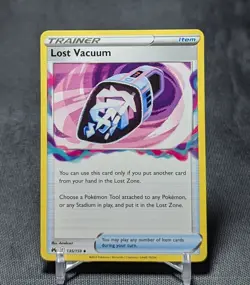Lost Vacuum Regular Uncommon Trainer 2023 Crown Zenith Pokemon TCG Card 135/159 - Image 1