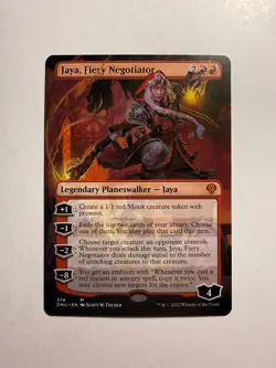 Jaya, Fiery Negotiator (Borderless) 374 MTG Dominaria United - Image 1