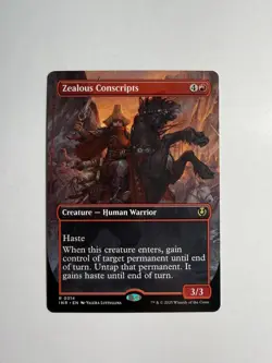 Zealous Conscripts (Borderless) 314 MTG Innistrad Remastered - Image 1