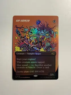 Gas Guzzler (Borderless) 338 MTG Aetherdrift Foil - Image 1