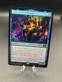 Wizards of the Coast MTG Loki, Lord of Misrule M 0628 Foil Alt Art EN - Image 1