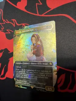 Aerith, Last Ancient Borderless Chocobo Track Foil Commander: Final Fantasy Foil - Image 1