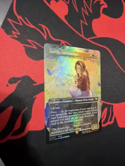 Aerith, Last Ancient Borderless Chocobo Track Foil Commander: Final Fantasy Foil - Image 2