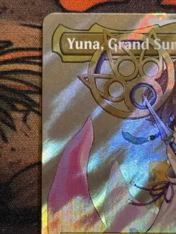 ~MINT~ Yuna, Grand Summoner - Borderless Surge Foil, #216 Magic: The Gathering - Image 2