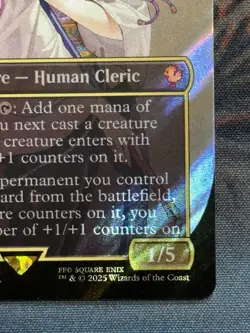 ~MINT~ Yuna, Grand Summoner - Borderless Surge Foil, #216 Magic: The Gathering - Image 4