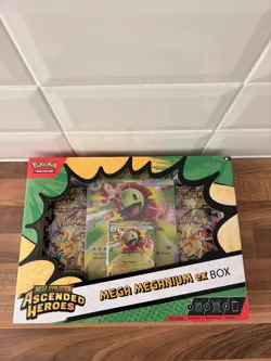 Pokemon Mega Evolution Ascended Heroes Mega Meganium EX Box - Image 1