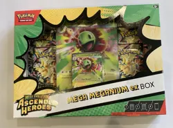 Pokemon Mega Evolution - Ascended Heroes Mega Meganium Ex Box - Factory Sealed - Image 1