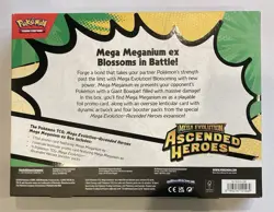 Pokemon Mega Evolution - Ascended Heroes Mega Meganium Ex Box - Factory Sealed - Image 2