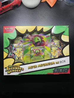 Pokemon TCG - Mega Evolution Ascended Heroes Mega Meganium EX Box - Image 1