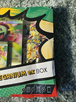 Pokemon TCG: Mega Evolution Ascended Heroes - Mega Meganium Ex Box (Damaged) - Image 3