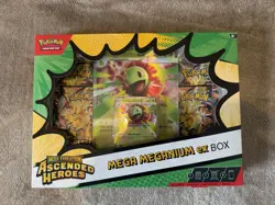 Pokemon Mega Evolution Ascended Heroes Mega Meganium EX Box New Sealed - Image 1