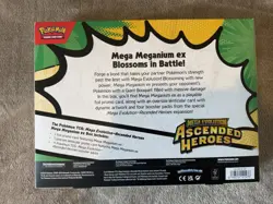 Pokemon Mega Evolution Ascended Heroes Mega Meganium EX Box New Sealed - Image 2