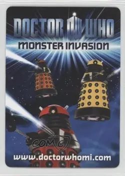 2010 Doctor Who - Monster Invasion Trading Card Game Flood Transformation #82 - Image 2