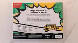 Pokemon TCG: Mega Evolution Ascended Heroes - Mega Meganium Ex Box - Image 4