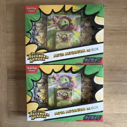 Pokemon TCG Mega Evolution: Ascended Heroes ex Box Meganium 2 boxes - Image 1