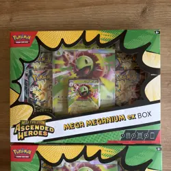 Pokemon TCG Mega Evolution: Ascended Heroes ex Box Meganium 2 boxes - Image 3