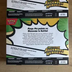 Pokemon TCG Mega Evolution: Ascended Heroes ex Box Meganium 2 boxes - Image 5