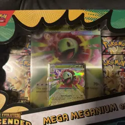Pokemon TCG: Mega Evolution Ascended Heroes Mega Meganium ex Box Brand New - Image 2