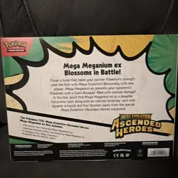 Pokemon TCG: Mega Evolution Ascended Heroes Mega Meganium ex Box Brand New - Image 3