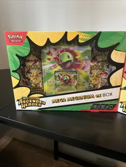 Pokemon TCG: Mega Evolution – Ascended Heroes ex Box Lot (Meganium + Emboar) - Image 2