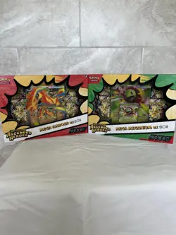 Pokemon TCG: Mega Evolution – Ascended Heroes ex Box Lot (Meganium + Emboar) - Image 1