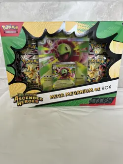 Pokemon TCG: Mega Evolution – Ascended Heroes ex Box Lot (Meganium + Emboar) - Image 2