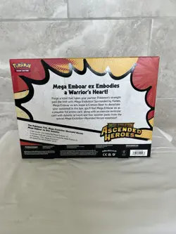 Pokemon TCG: Mega Evolution – Ascended Heroes ex Box Lot (Meganium + Emboar) - Image 4