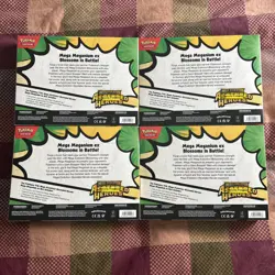 Pokemon TCG: Mega Evolution Ascended Heroes Mega Meganium Ex box X4 FREE POSTAGE - Image 2